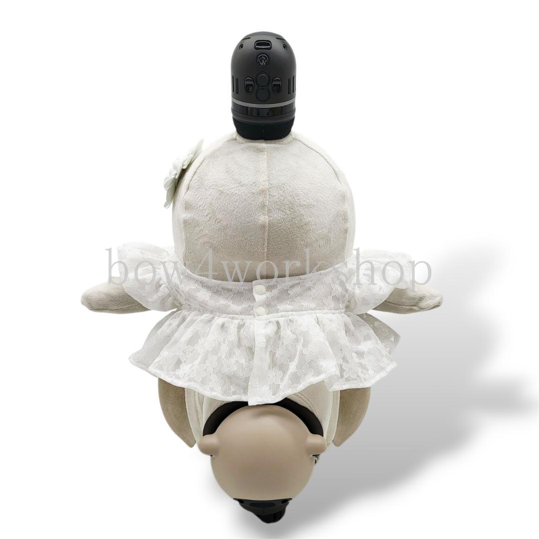 ラボット服/ハンドメイド 　フリル＆ギャザーレースワンピース３点セット
