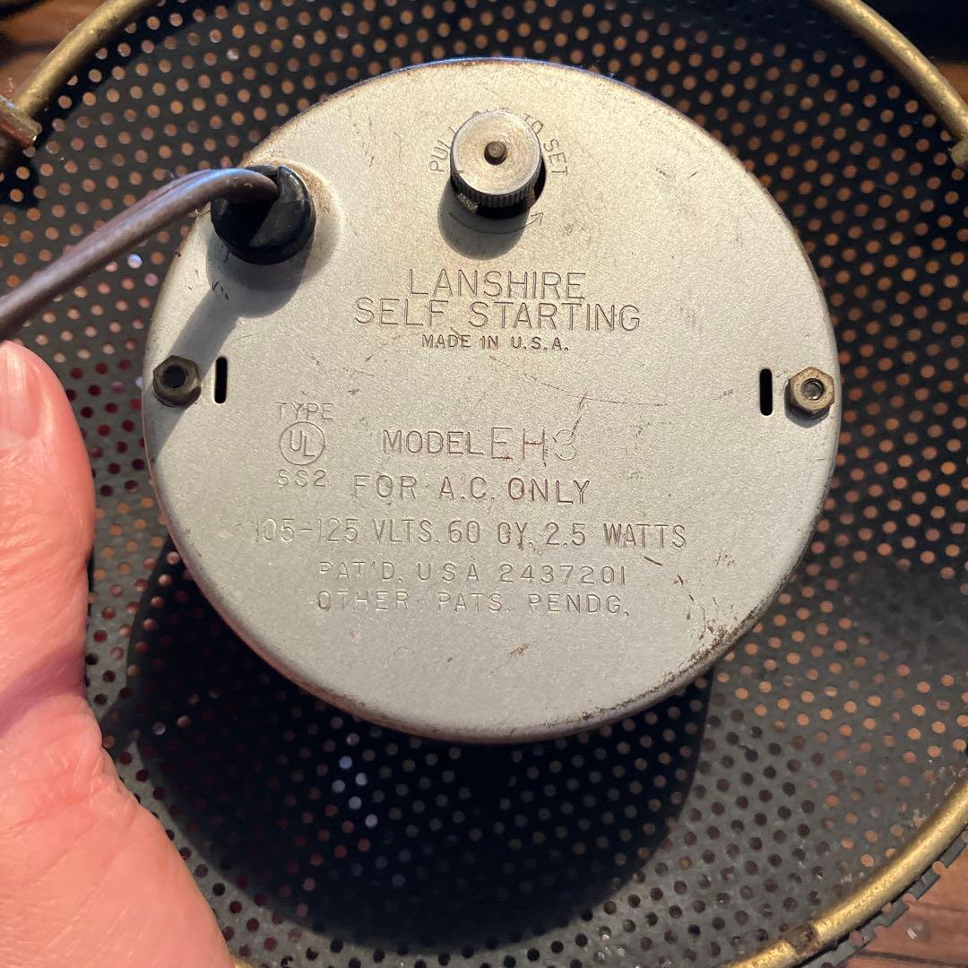 LANSHIRE SELF STARTING アメリカビンテージ※作動確認未