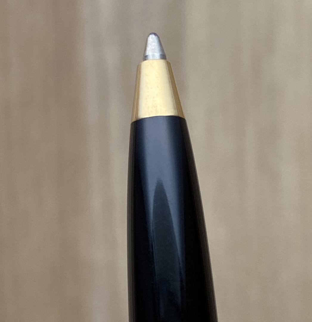 美品 モンブラン 116 モーツァルト ゴールドｘ黒 ボールペン 純正リフィル