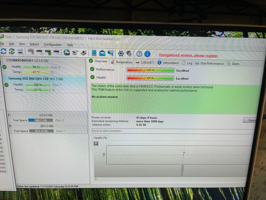 SSD 1TB 2.5インチ SAMSUNG