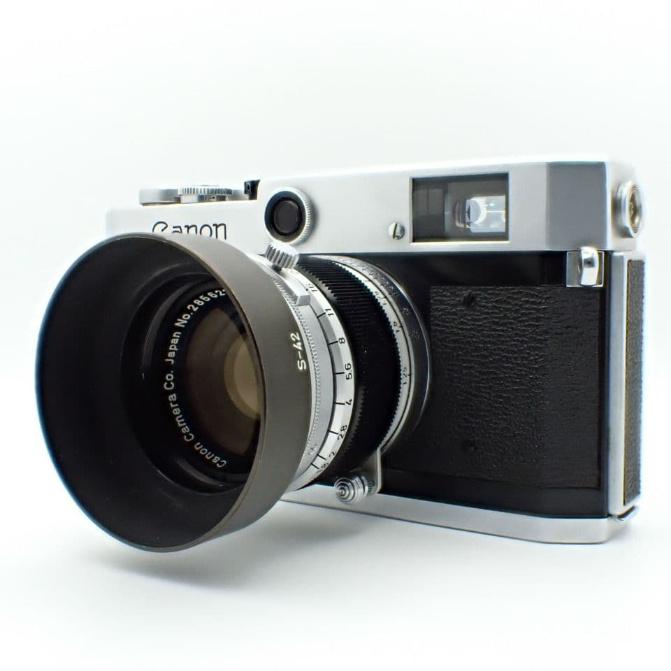 【動作確認済】Canon P＆50mm f1.8 純正レンズフード付