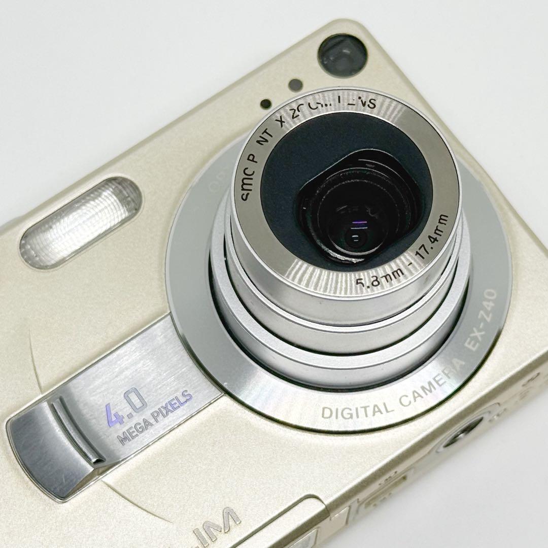 CASIO EXILIM EX-Z40 ゴールド カシオ コンデジ