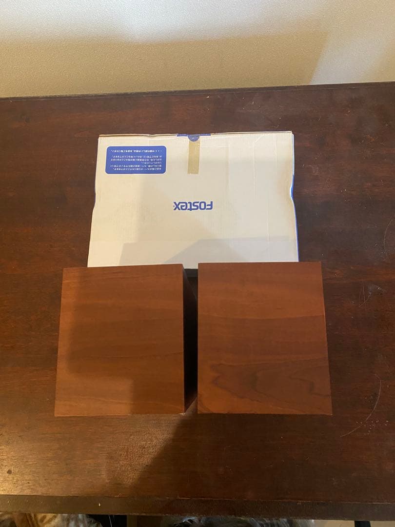 フォステクスpw80&pt20ペア未使用品とbox P802Eペア中古品セット