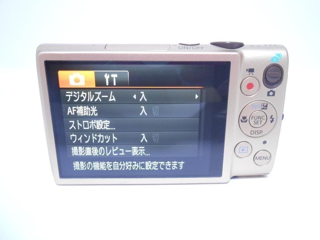 【ほぼ新品・返品保証】キヤノン　Canon IXY 620F ゴールド