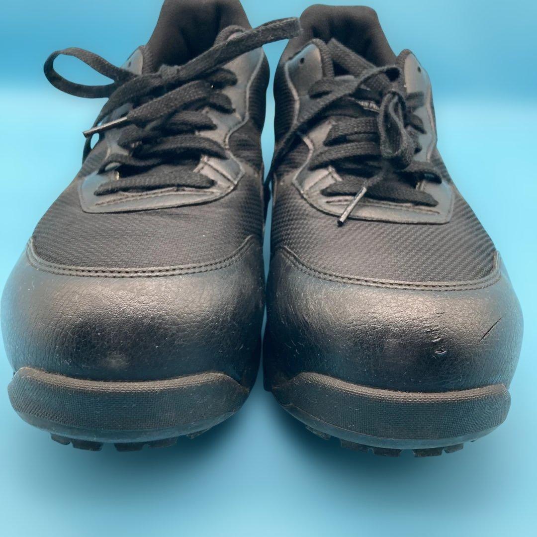 【美品】ASICS アシックスCRAFTSMAN安全靴27.0cm 黒