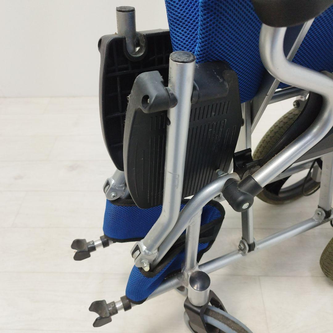 【引き取り】Care-Tec Japan 折り畳み式 介助用 車椅子 アルミ製