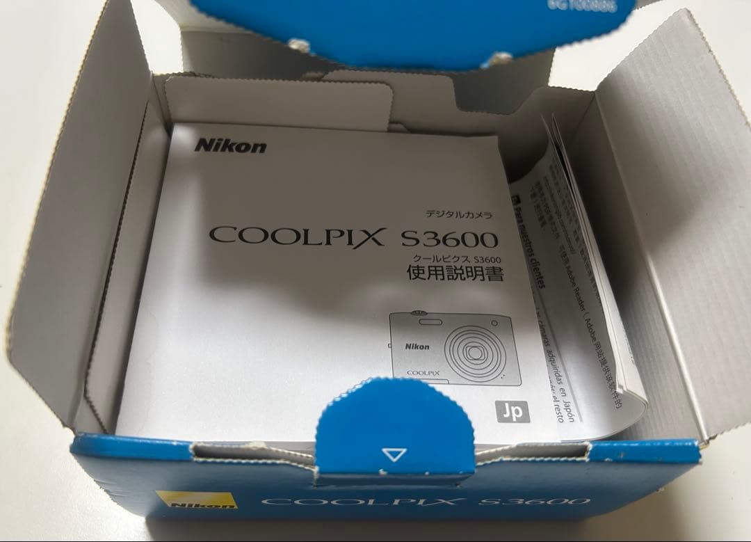 Nikon ニコン COOLPIX S3600 ブルー クールピクス　コンデジ