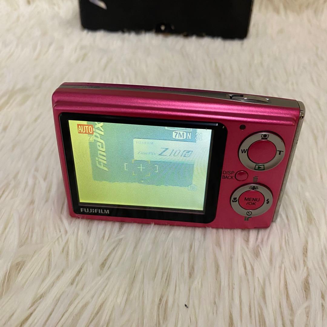 【美品】FUJIFILM FinePix Z10fd ピンク　コンデジ　レトロ