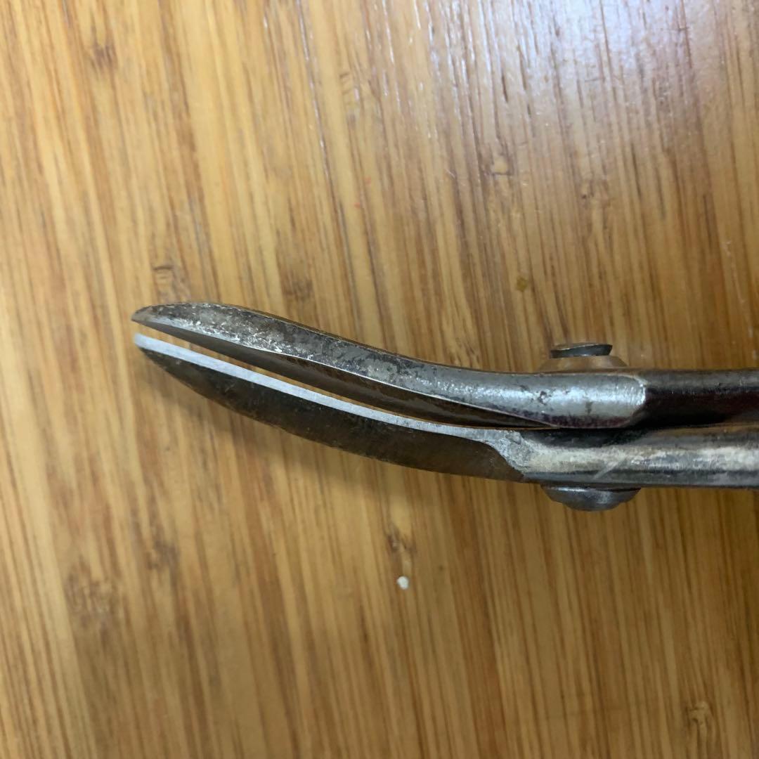 板金ハサミ 金切　鋏 盛光 柳刃 板金工具　MORIMITSU