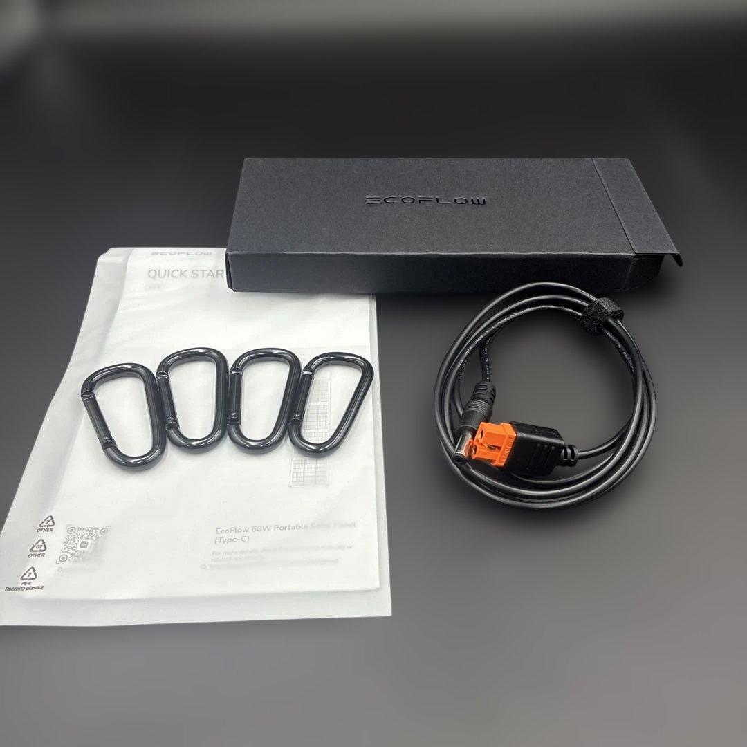 EcoFlow 60Wソーラーパネル（Type-C）