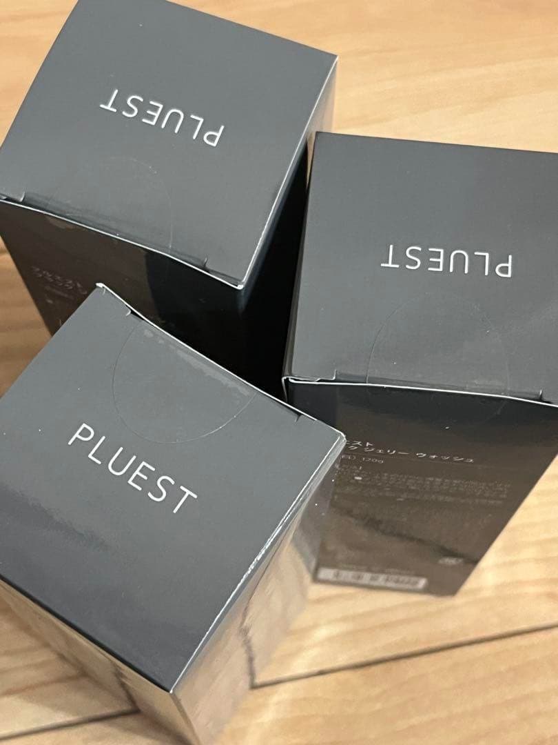 プルエスト　ブラックジェリーウォッシュ　120g 3個セット