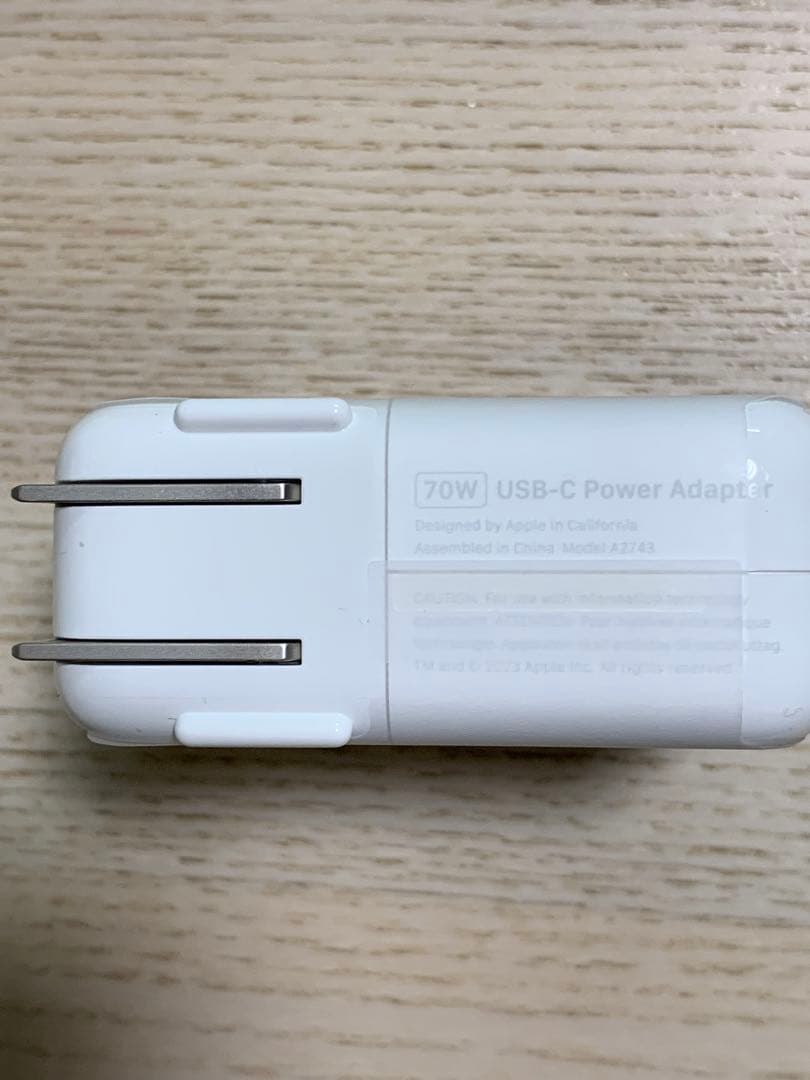 K7 新品☆Apple純正70W A2743 MagSafe3 ケーブルセット