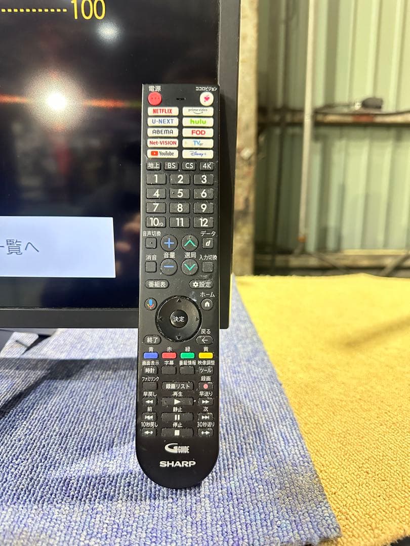 シャープ 42V型 4K 液晶 テレビ 4T-C42FL1-2023年