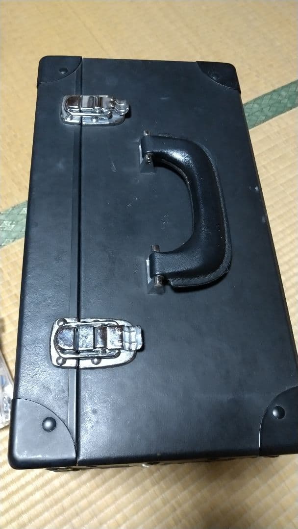 メイク道具収納ボックス 黒 フィアシブ 中古 フェイスカラー等