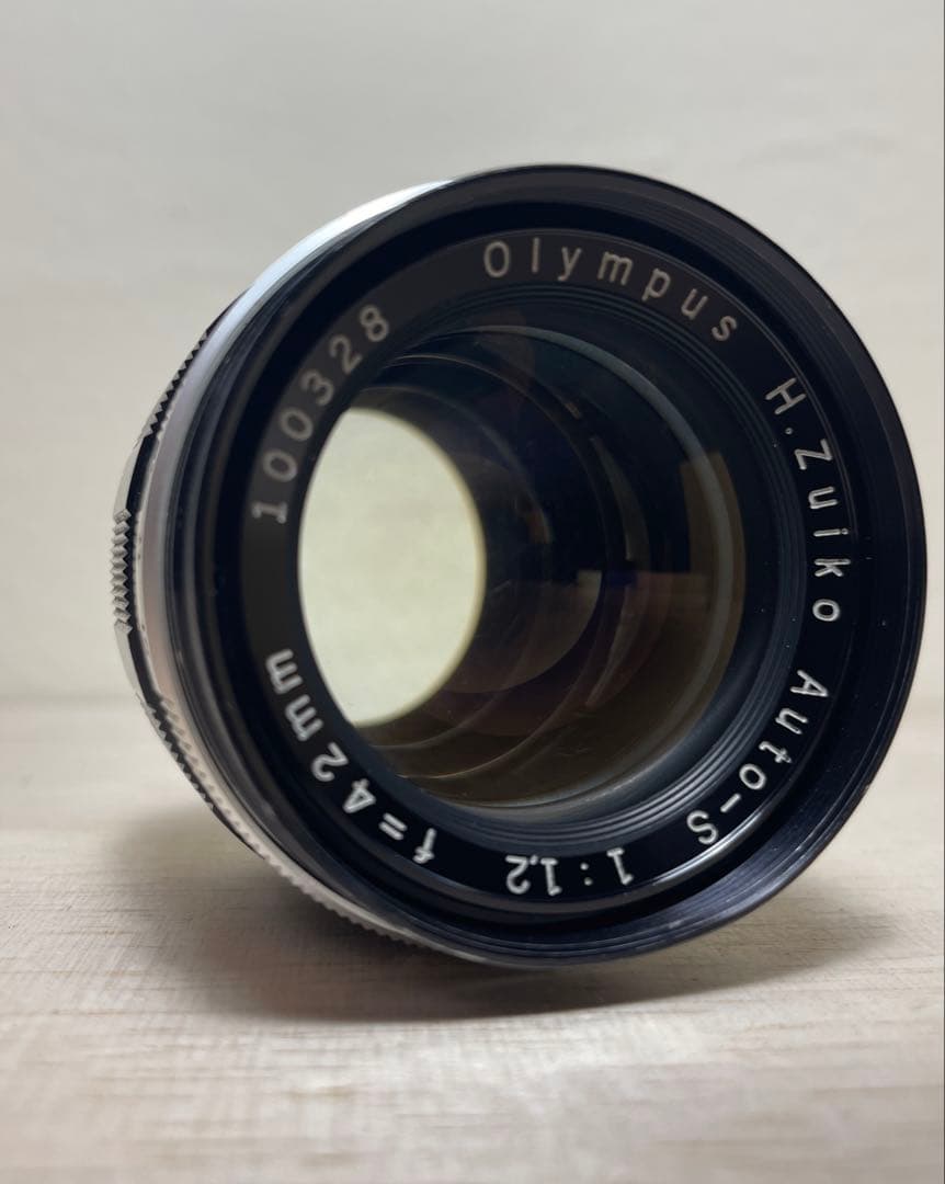 Olympus H.Zuiko Auto-S 1:1.2 f=42mm レンズ