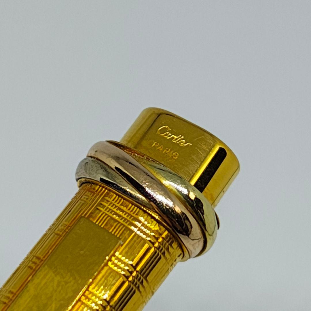 Cartier トリニティ・ドゥ・カルティエ ボールペン ゴールド キャップ式