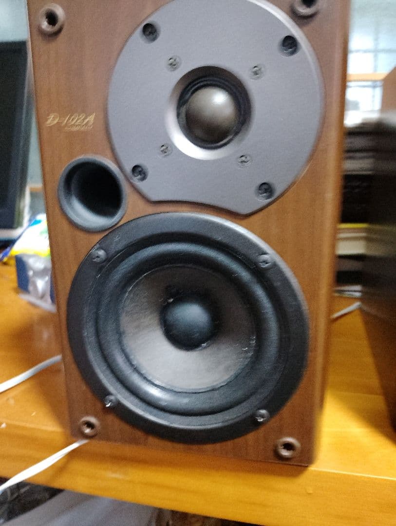 D-102A onkyoブックシェルスピーカー中古品動作品