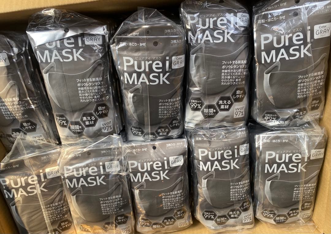 大特価！Pure i MASK99%フィルター性能600枚