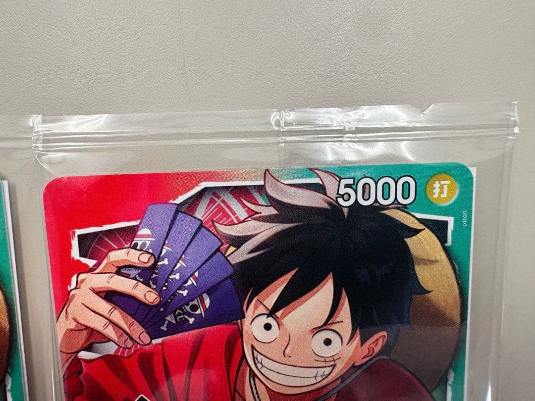 ワンピースカード　一番くじ　プロモカード2枚セット