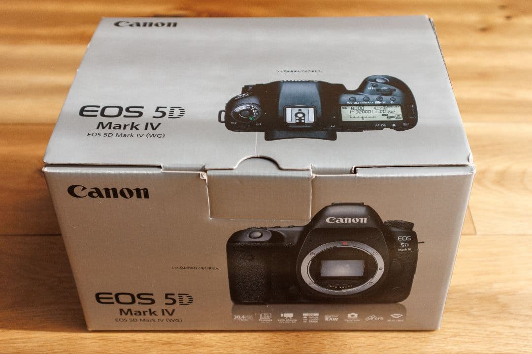 Canon EOS 5D Mark IV ボディ 美品 箱・バッテリー2個付