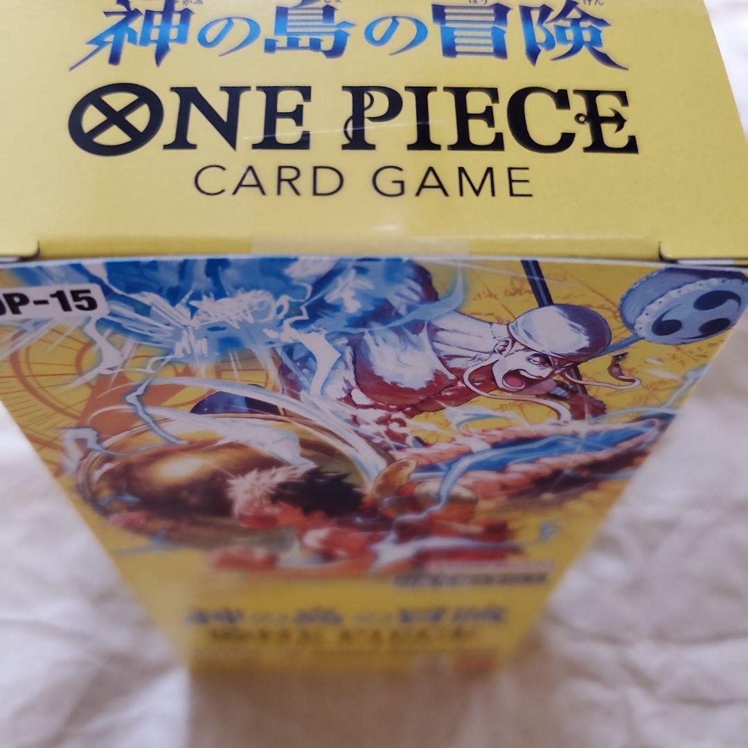 ワンピースカード　　神の島の冒険BOX・未開封品・封印テープ付きです。