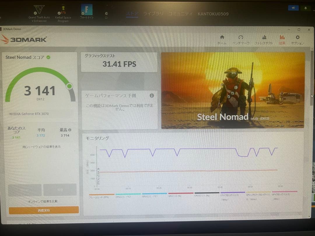 動作確認済み GIGABYTE RTX 3070 VISION OC 8G