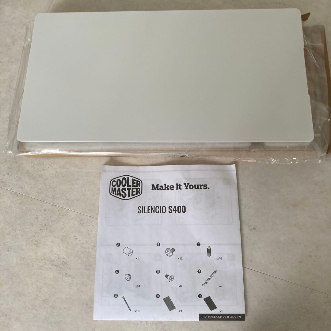 PCケース(自作PC用) COOLER MASTER Silencio S400 White