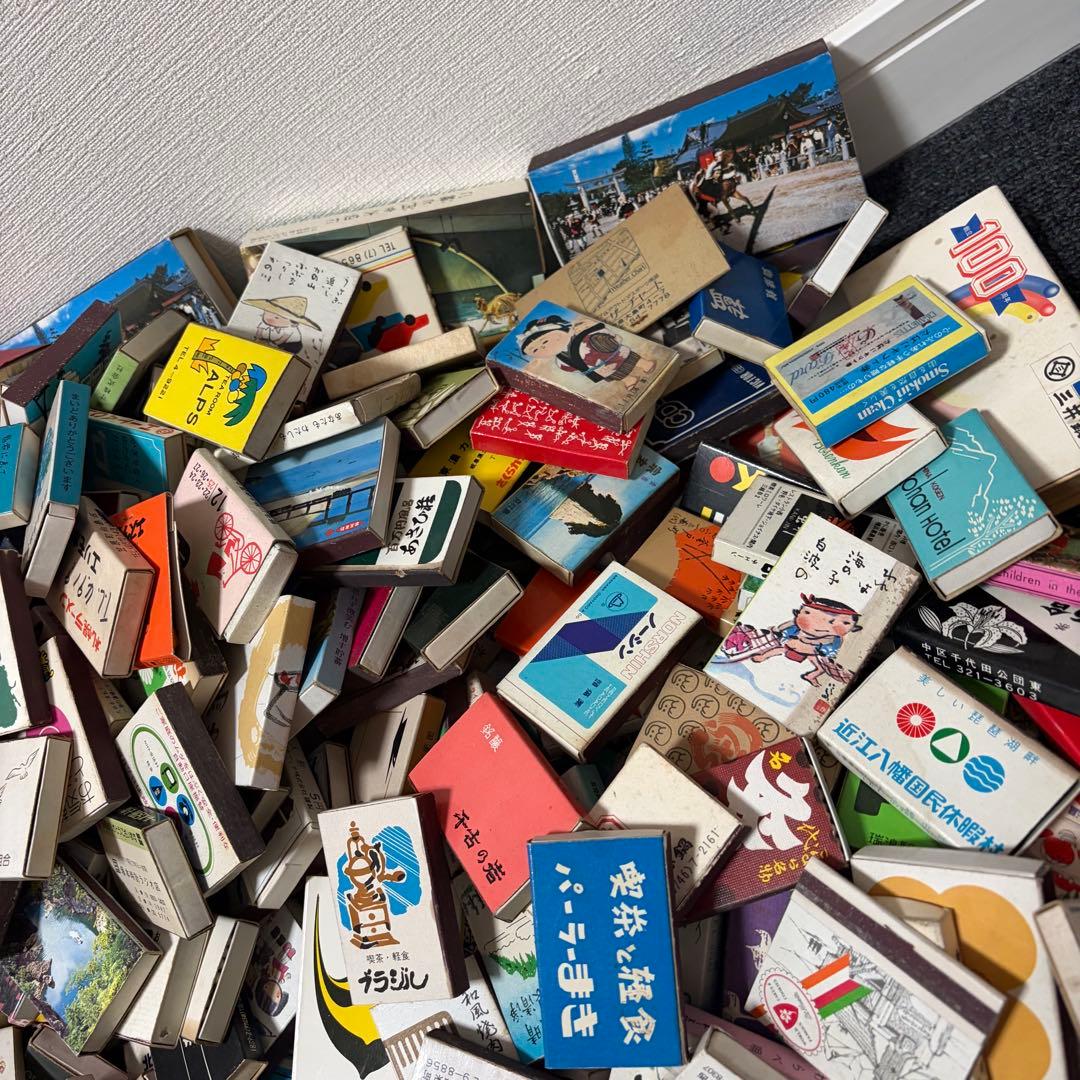 昭和レトロ　マッチ箱　マッチBOX 大量　まとめ売り　500ケ以上　飲食店