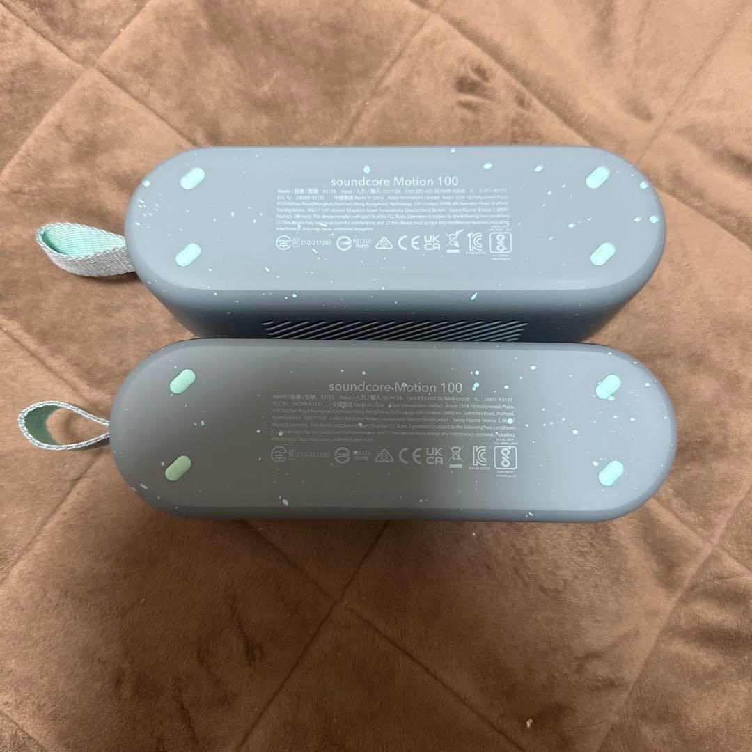 Soundcore Motion 100 ワイヤレススピーカー2個セット