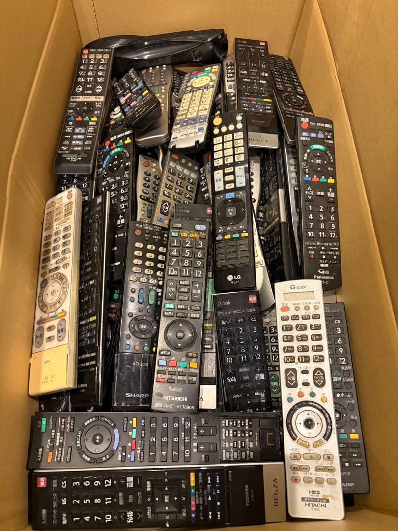 【激安】テレビ用リモコン多数セット　270点以上