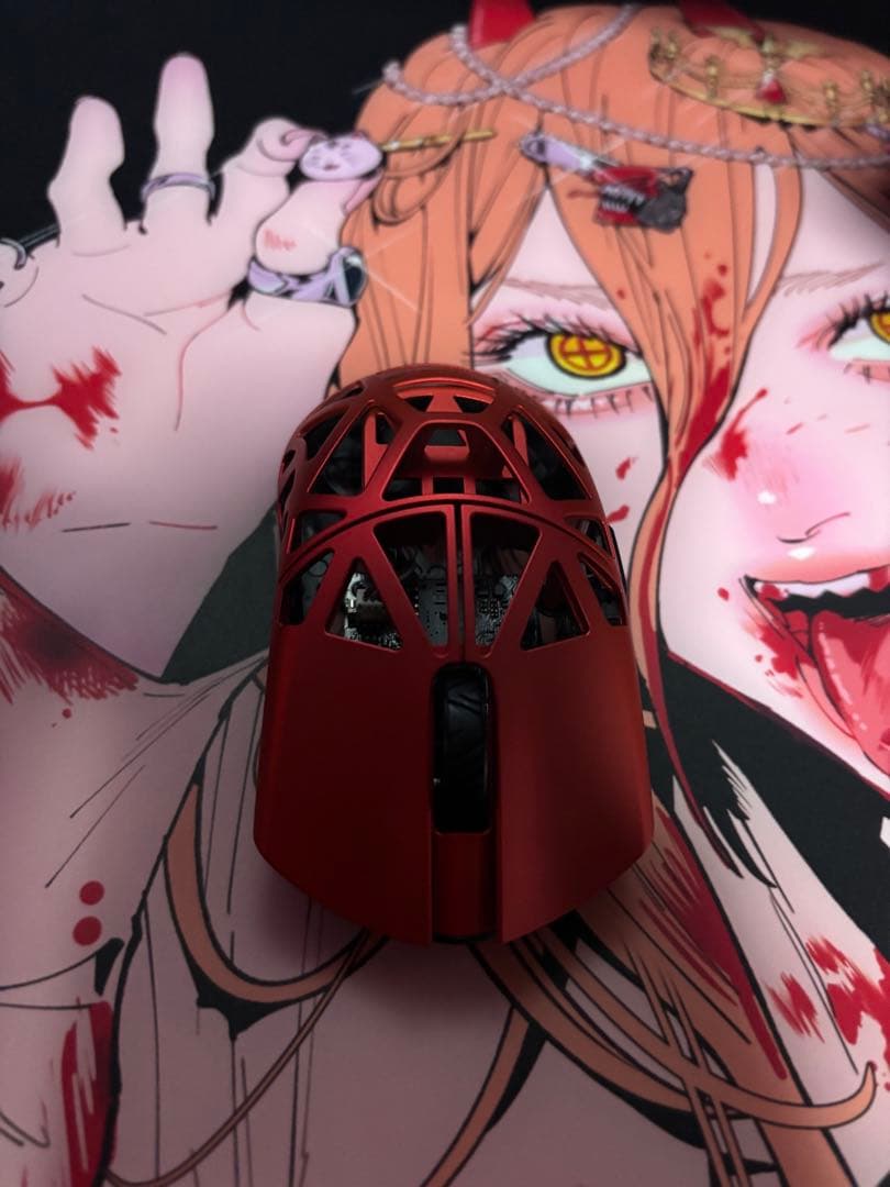 マウス・トラックボール WLMOUSEBeast x 8k red
