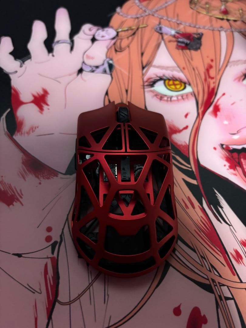 マウス・トラックボール WLMOUSEBeast x 8k red