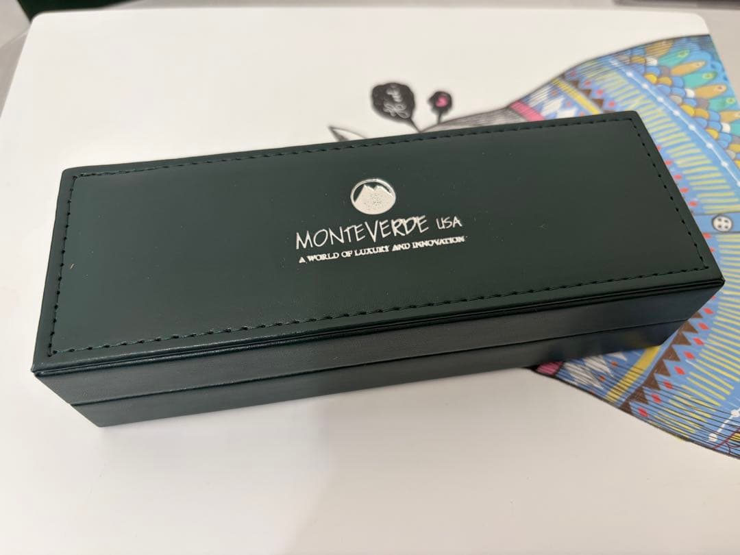 MONTEVERDE ブラック 万年筆 カーボンファイバー