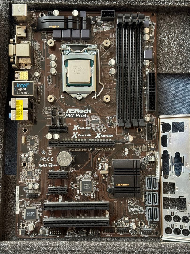 PCパーツセット intel core i7-4771