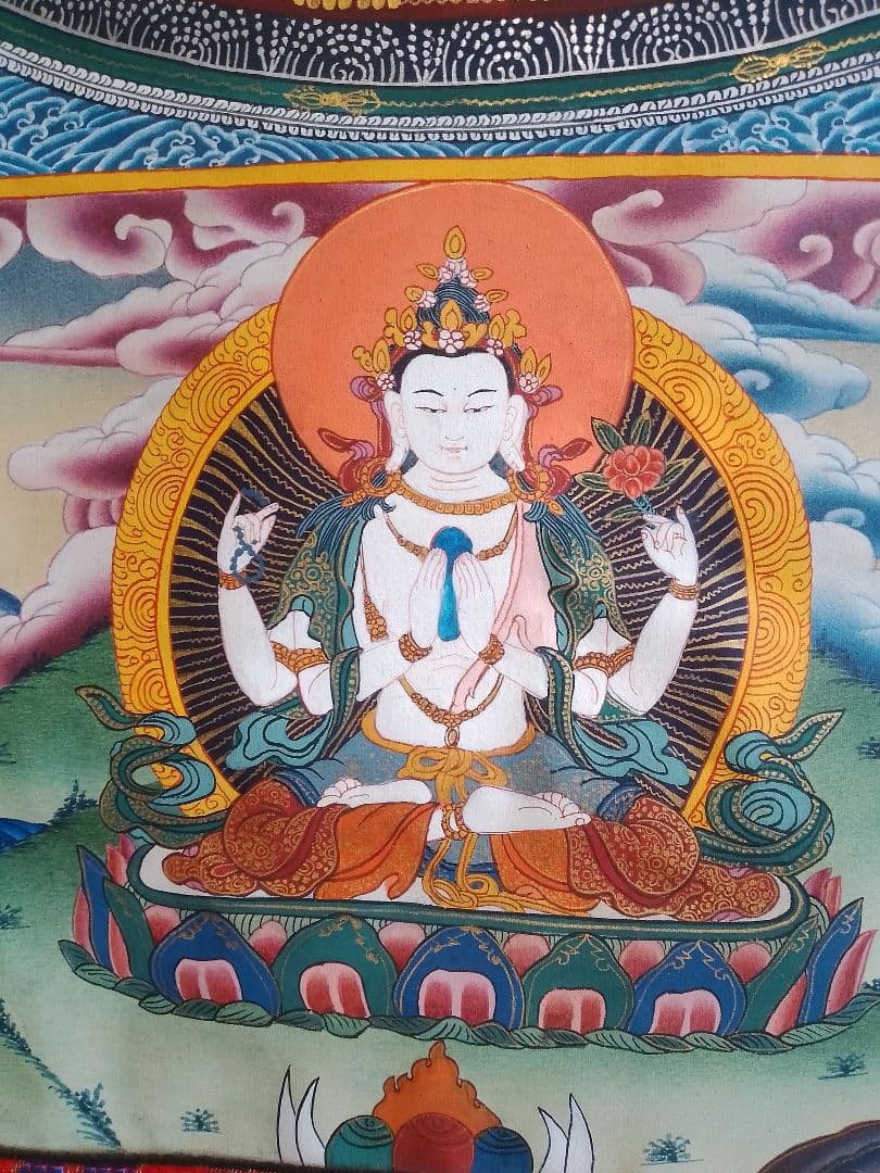 Tibetan Thangka チベット密教 曼荼羅 タンカ