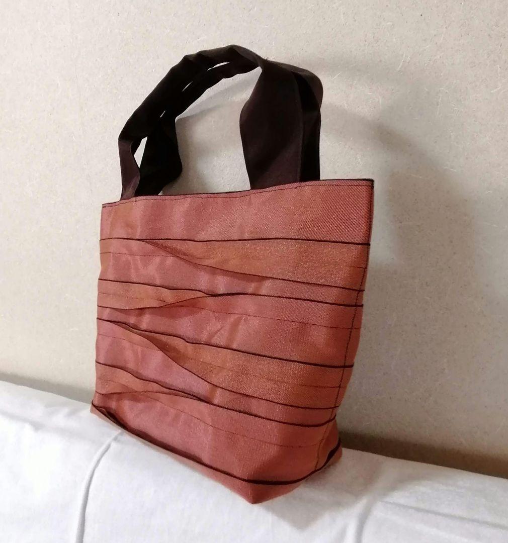 畳へり　トートバッグ　オレンジ　A4サイズ　ヘリバッグ　ほか