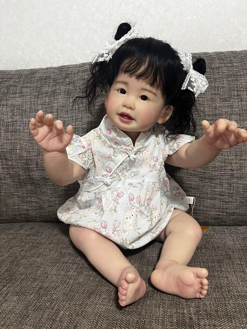 最終！⭐︎65センチ！トドラー⭐︎リボーンドールのティーガン女の子☆