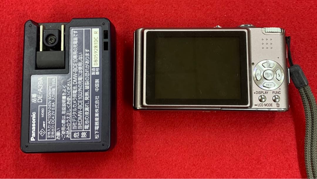 Panasonic LUMIX DMC-FX30 起動確認済み 充電器付き ⑥