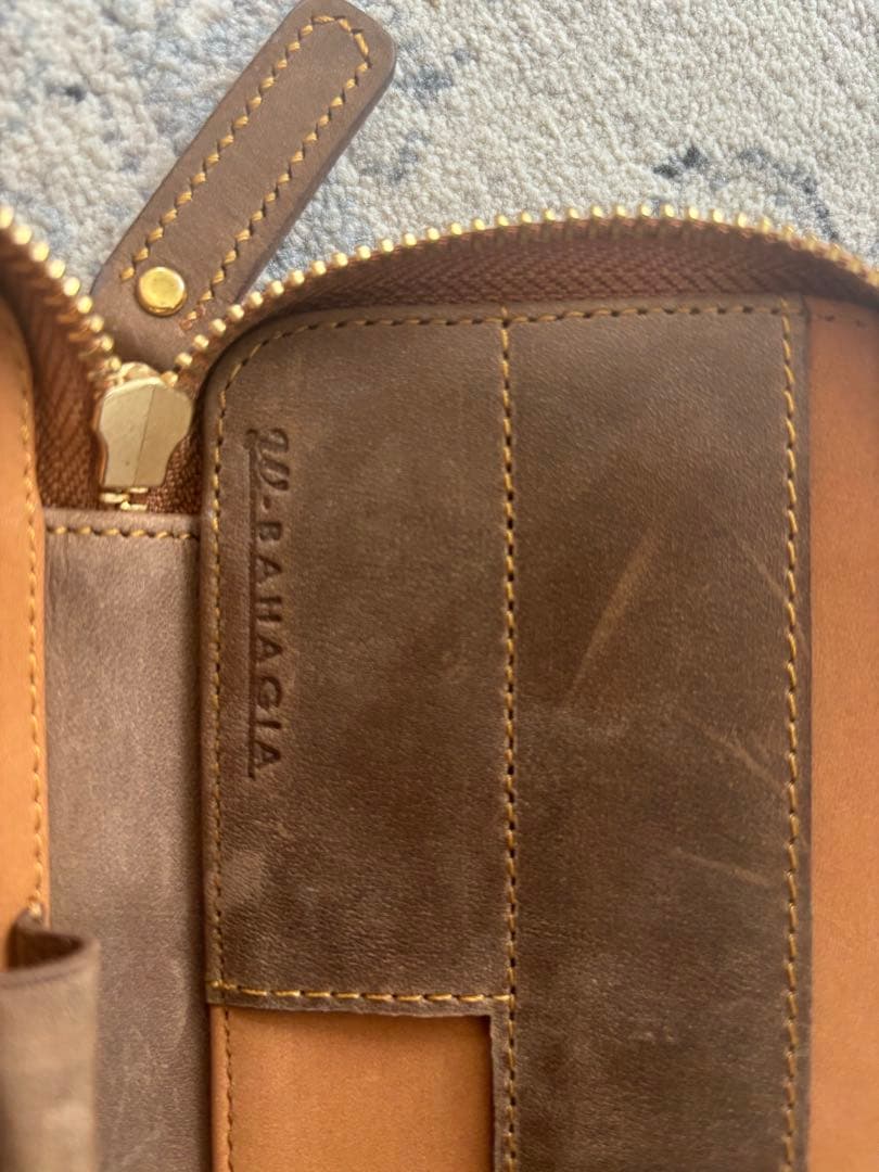 Bahagia&Craft レザー ペンケース