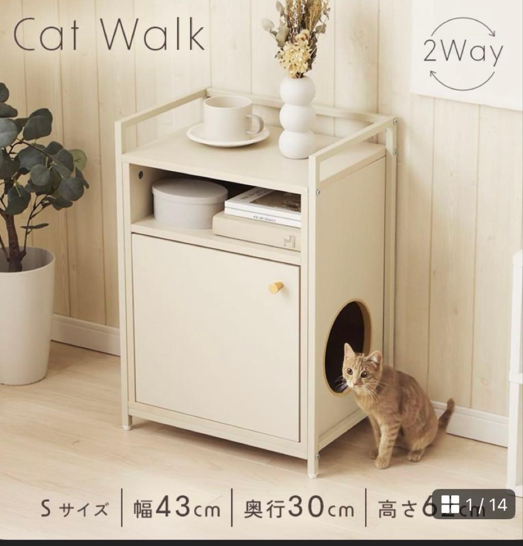 猫　トンネル　寝床