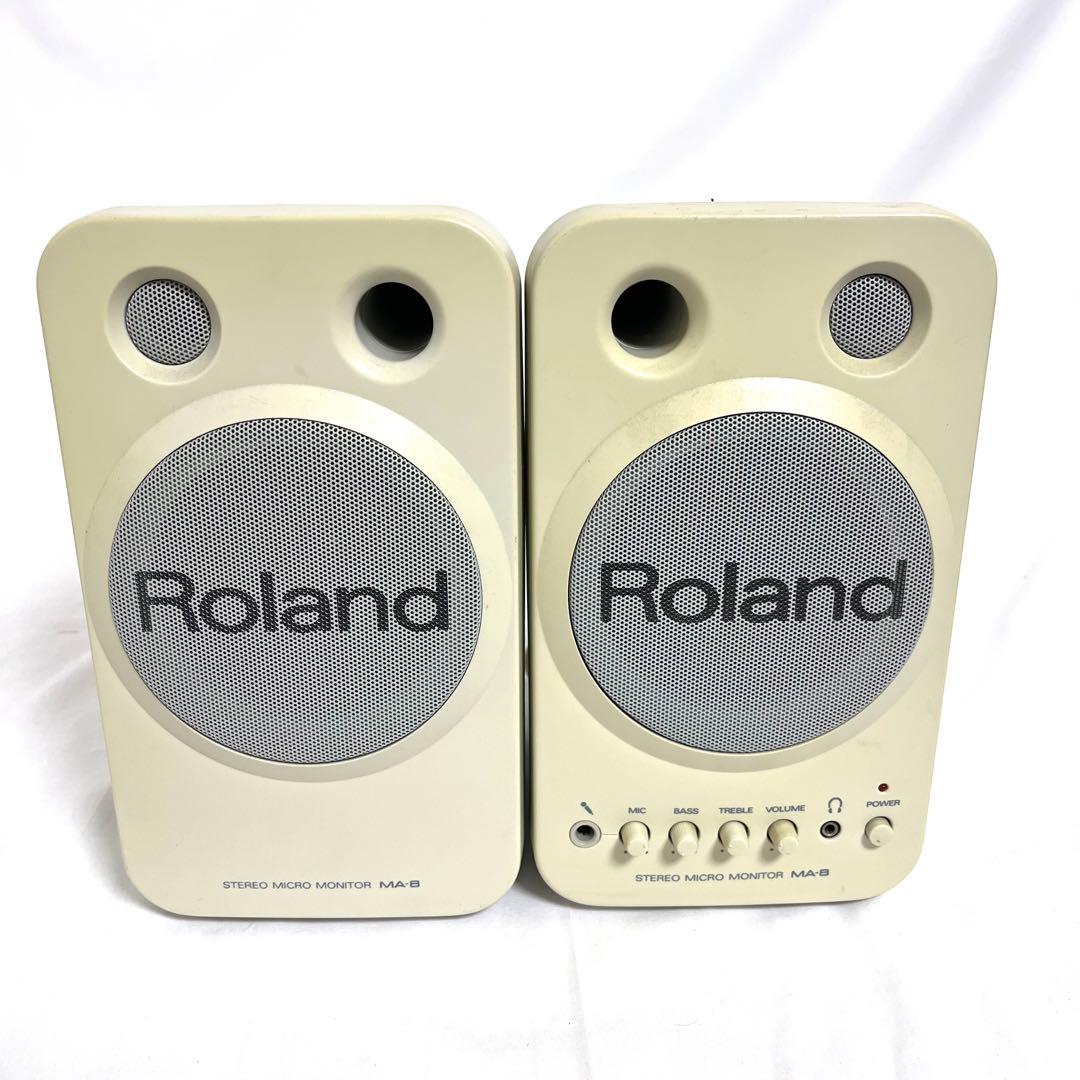 Roland ローランド アンプ内蔵スピーカー MA-8 モニタースピーカー