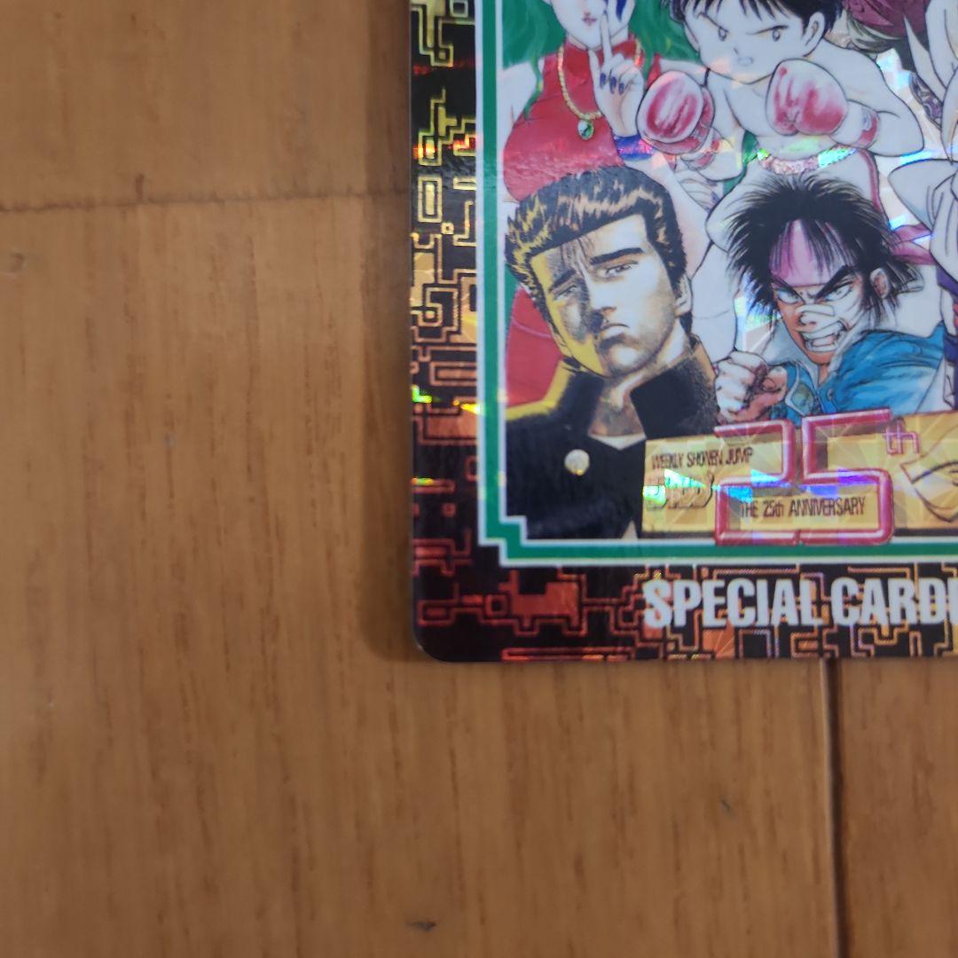 カードダス 激レア ジャンプ25周年 限定品スペシャルカード2枚
