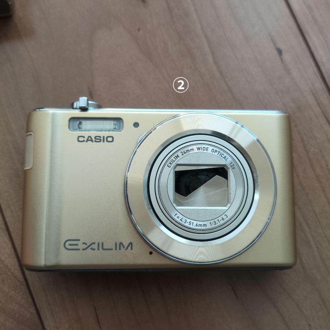 コンデジ CASIOとFUJIFILM ジャンク 4台まとめ売り