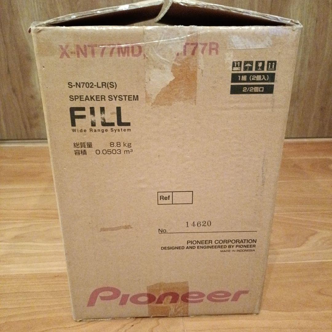 【美品】Pioneer FILL S-N702-LR ブックシェルフスピーカー
