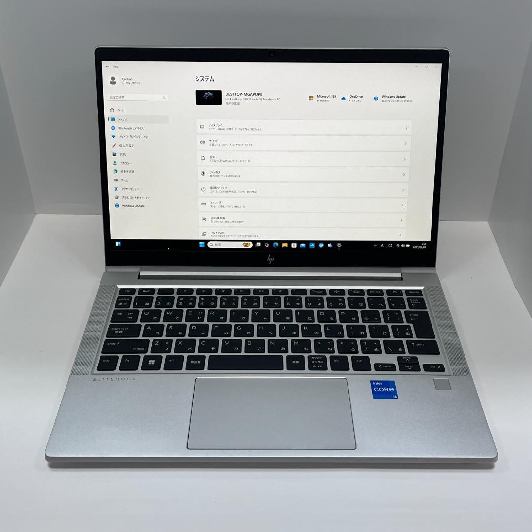 【良品】 HP EliteBook 630 G9 12世代i5 BT98%