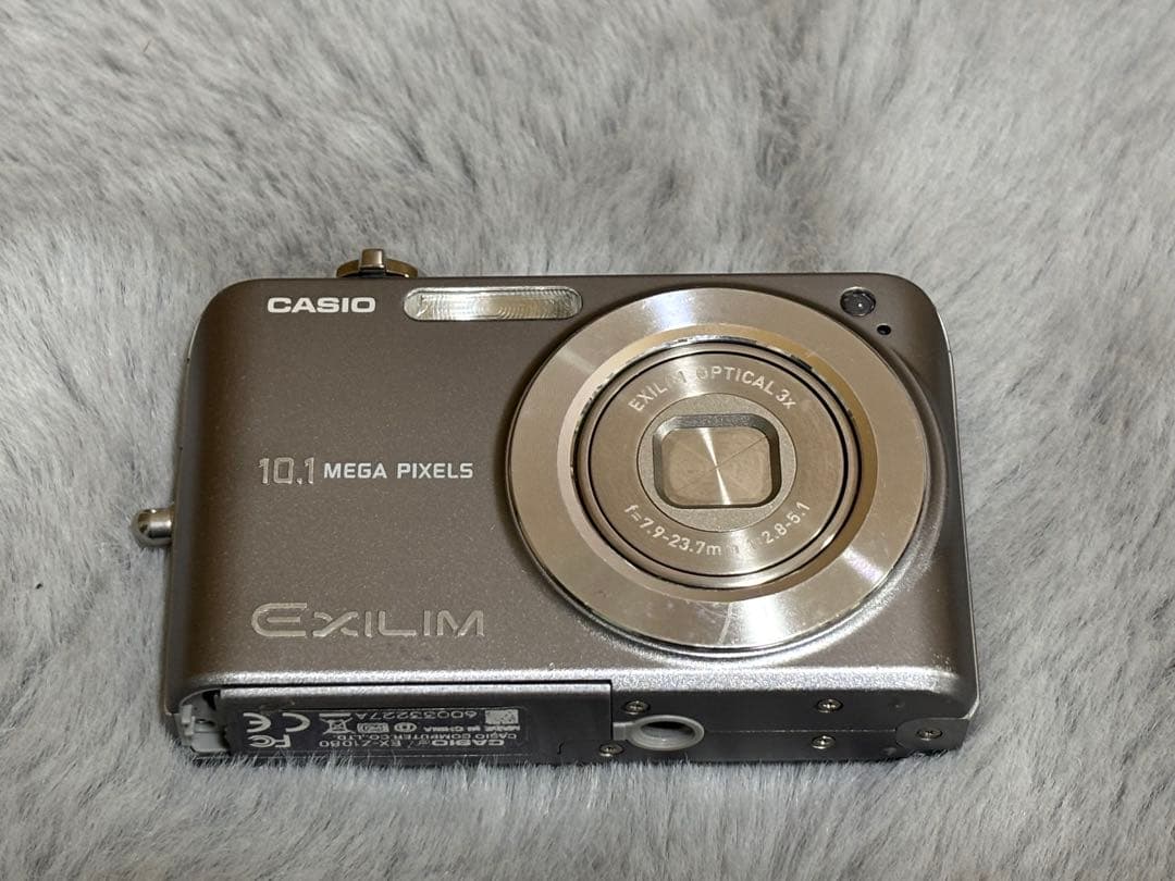 CASIO デジタルカメラ EXILIM EX-Z1080 シルバー