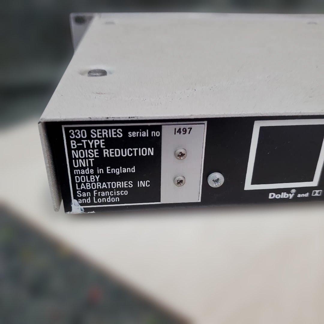 希少 Dolby Model 330 業務用 NR デコーダー
