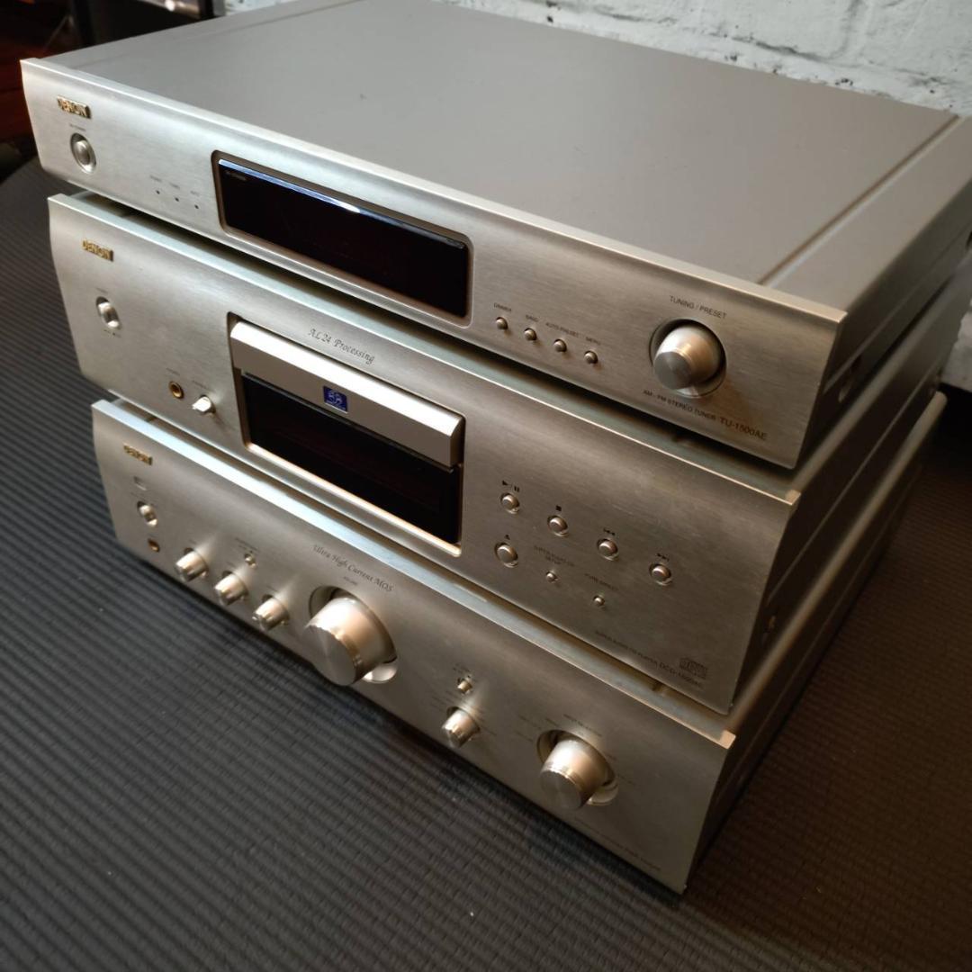 【至高の3段】DENON 1500AEシリーズ フルセット◆PMA/DCD/TU
