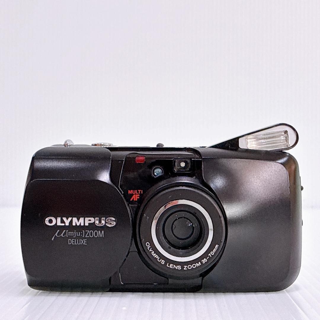 E-030【完動品】OLYMPUS μ ZOOM DELUXE Black