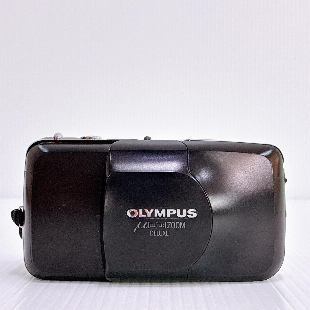 E-030【完動品】OLYMPUS μ ZOOM DELUXE Black